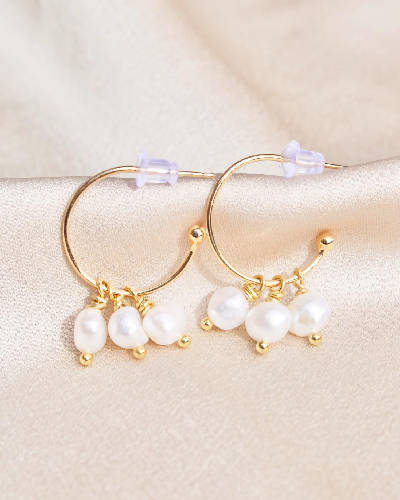 Lana Pearl Earrings